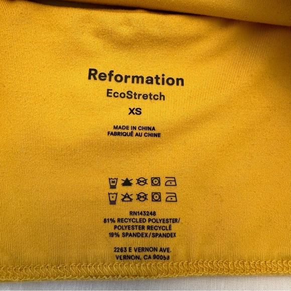 Reformation Ellie Ecostretch Sports Bra, Size XS, Women's Activewear - Picture 7 of 9